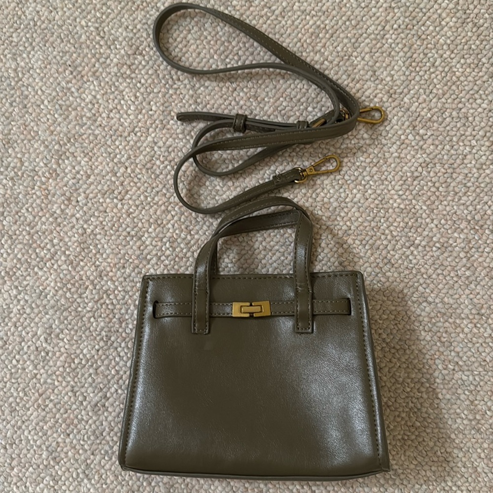 Mango mini olive bag